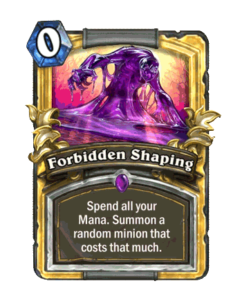 forbidden shaping